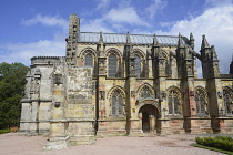 Scotland, Edinburgh, Rosslyn Chapel.