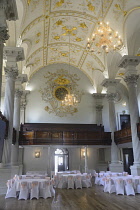 Scotland, Glasgow, East End, St Andrew's parish church, church interior.