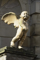 Scotland, Glasgow, Merchant City, Cherub at Tron Theatre.