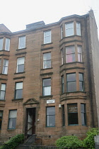 Scotland, Glasgow, City centre west, Tenement House on Buccleuch Street.