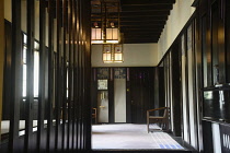 Scotland, Glasgow, Mackintosh Glasgow, The Hill House, entrance hall.