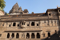 India, Madhya Pradesh, Maheshwar, Ahilya Fort in Maheshwar.