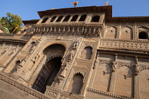 India, Madhya Pradesh, Maheshwar, Ahilya Fort in Maheshwar.