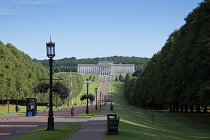 Ireland, North, Belfast, Stormont assembly building.