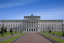 Ireland, North, Belfast, Stormont assembly building.