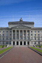 Ireland, North, Belfast, Stormont assembly building.