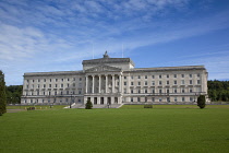 Ireland, North, Belfast, Stormont assembly building.