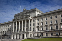 Ireland, North, Belfast, Stormont assembly building.