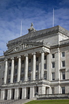 Ireland, North, Belfast, Stormont assembly building.