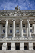 Ireland, North, Belfast, Stormont assembly building.