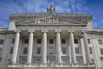 Ireland, North, Belfast, Stormont assembly building.