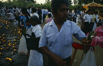 Sri Lanka, Kelaniya, Wessak Festival.