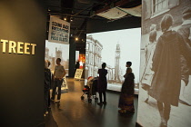 Ireland, North, Belfast, Titanic quarter visitor attraction interior.