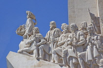 Portugal, Estredmadura, Lisbon, Belem, Monument to the Discoveries built in 1960 to commemorate the 500th anniversary of the death of Henry the Navigator.