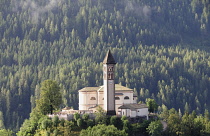 Italy, Trentino Alto Adige, Cavalese, Castello di Fiemme.