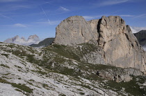 Italy, Trentino Alto Adige, Marmolada, view from Marmolada.