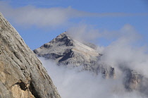 Italy, Trentino Alto Adige, Marmolada, view of Col di Lana.