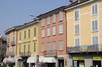 Italy, Lombardy, Crema, street scene.