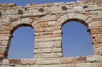 Italy, Veneto, Verona, Arena arches.