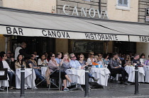 Italy, Lazio, Rome, Piazza de Popolo, Canova.