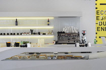 Italy, Lazio, Rome, MAXXI, cafe.