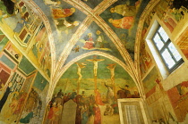 Italy, Lazio, Rome, Basilica of San Clemente, frescoes of St Catherine's Chapel.