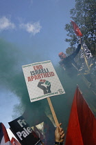 England, London, Pro Palestine protesters march, 15 October 2023.