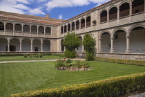 Spain, Castile and Leon, Avila, Real Monasterio de Santo Tomás or Royal Monastery of Saint Thomas, Claustro de los Reyes or Cloister of the Kings.