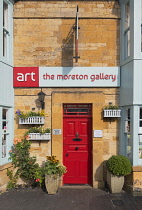 England, Gloucestershire, Moreton in Marsh, The Moreton Gallery established in 2010 to help emerging artists.