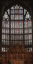 England, Gloucestershire, Gloucester Cathedral, The Great East Window.