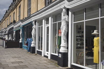 England, Gloucestershire, Cheltenham, Montpellier Walk, The Caryatids statues, dating from 1840 the 32 statues in total are loosely based on classical models on the Acropolis in Athens.