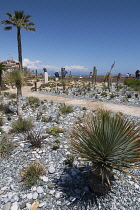 France, Provence-Alpes-Cote d'Azur, Antibes, Jardin des Poetes.