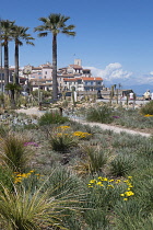 France, Provence-Alpes-Cote d'Azur, Antibes, Jardin des Poetes.