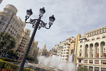 Spain, Valencia Province, Valencia, Ciutat Vella, Old Town, Plaza del Ayuntamiento.