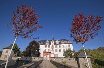 Germany, Hesse, Idstein, Idstein Castle is a Renaissance style schloss which was the residence of the counts of Nassau-Idstein and was built in 1714.