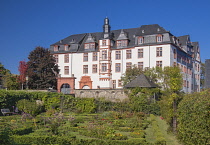 Germany, Hesse, Idstein, Idstein Castle is a Renaissance style schloss which was the residence of the counts of Nassau-Idstein and was built in 1714.