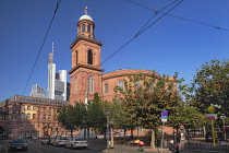 Germany, Hesse, Frankfurt, the former Paulskirche or St Paul's Church building now used as an exhibition hall, memorial venue and meeting place.